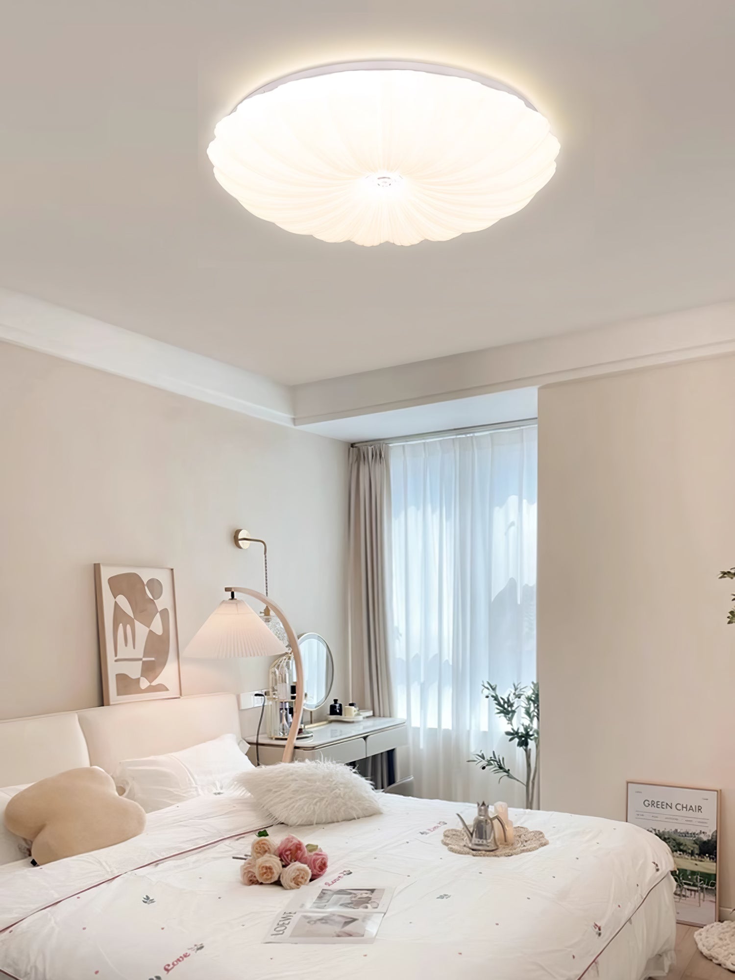 Acrylic Shell Round Ceiling Lamp - Blowlighting