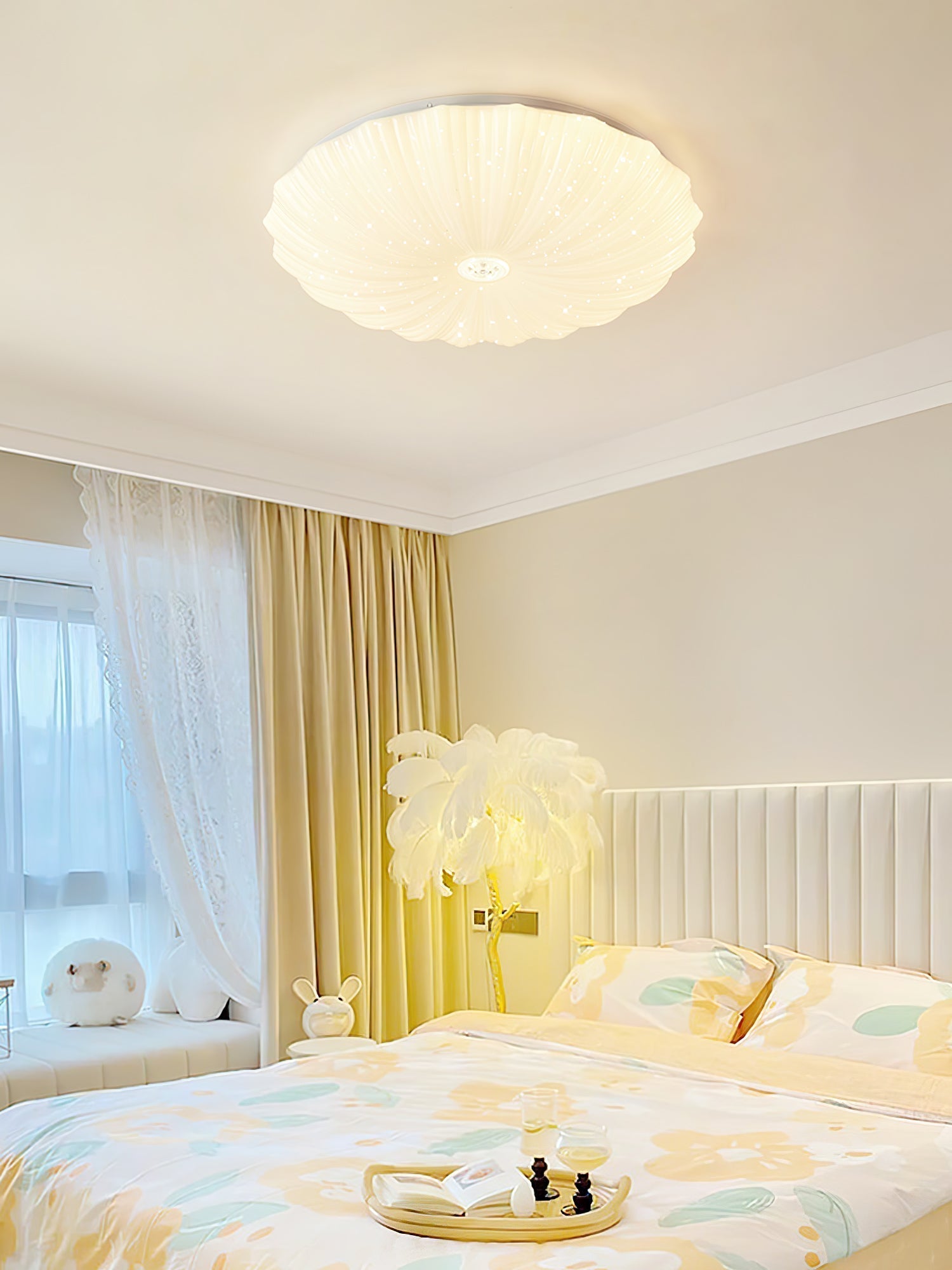 Acrylic Shell Round Ceiling Lamp - Blowlighting