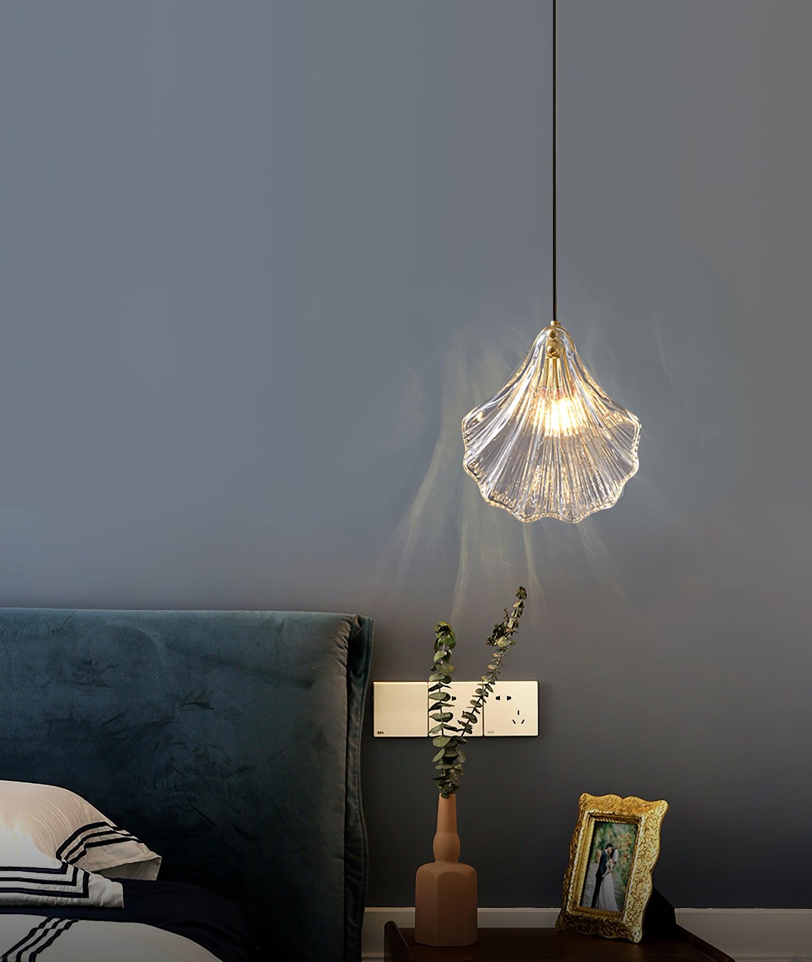 Shell Mini Pendant Swag Light - Blowlighting