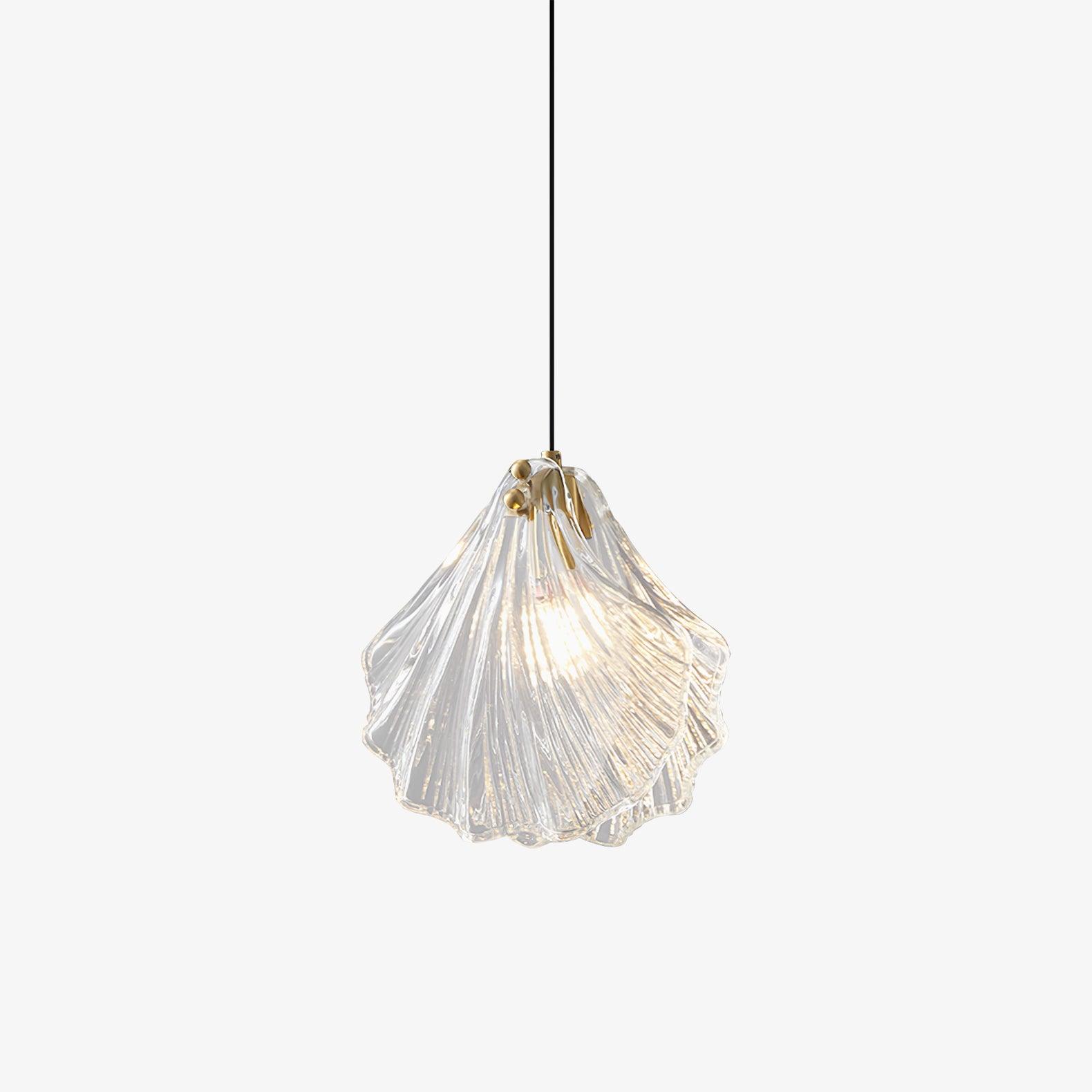 Shell Mini Pendant Swag Light - Blowlighting