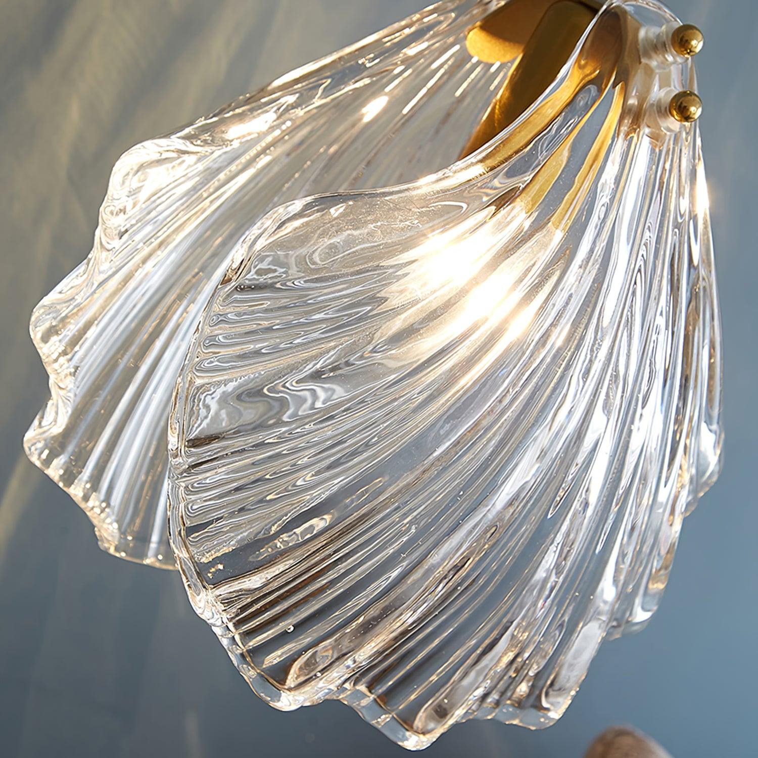 Shell Mini Pendant Swag Light - Blowlighting