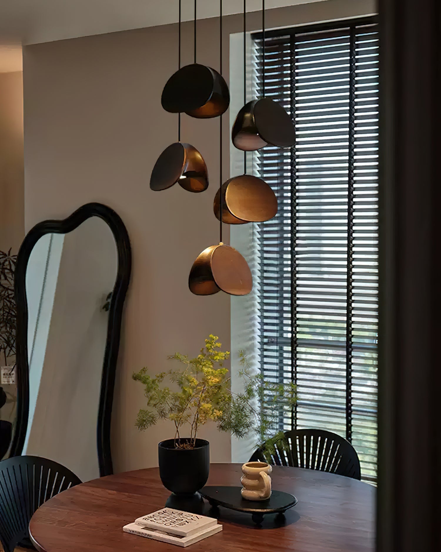Elmiren Cluster Wood Pendant Light - Blowlighting