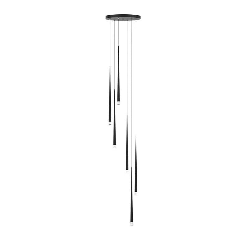 Slender Cone Chandelier - Blowlighting
