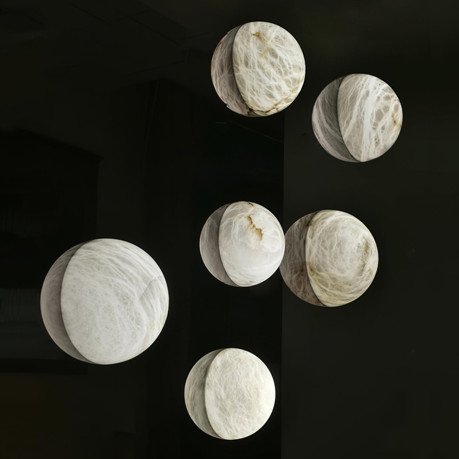Canoria Wabi-Sabi Travertine Wall Lamp - Letslighting