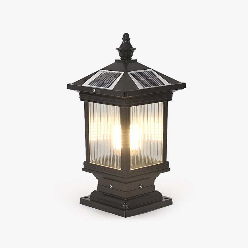 Ray Vintage Classic Lantern Solar Outdoor Light - Letslighting