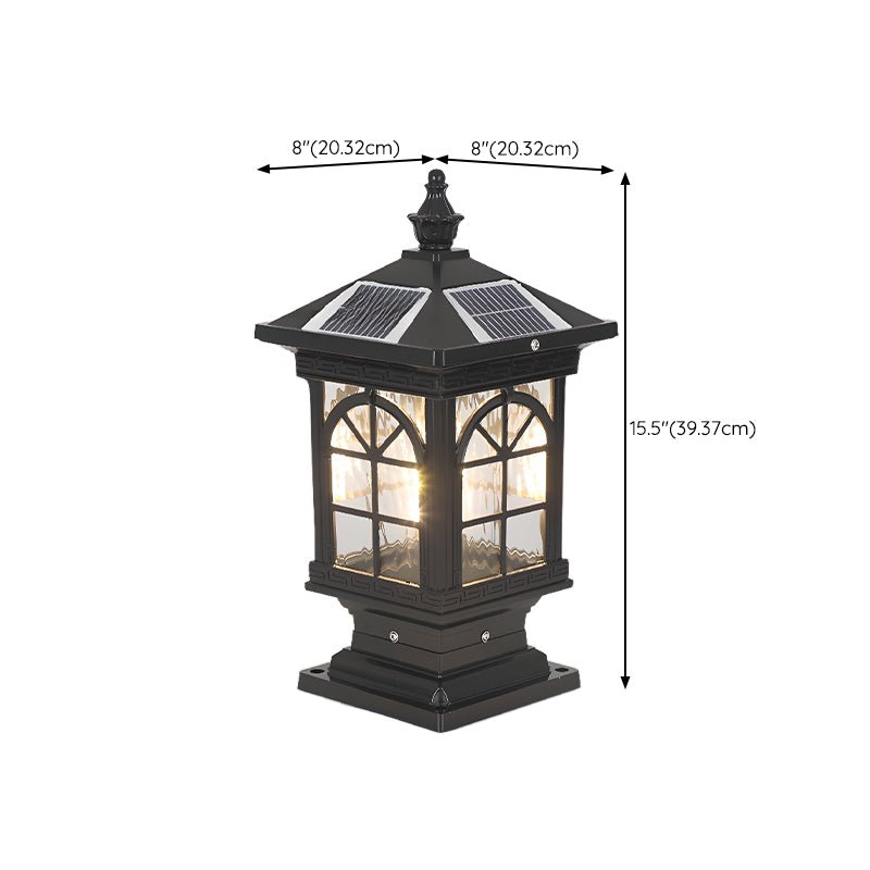 Ray Vintage Classic Lantern Solar Outdoor Light - Letslighting