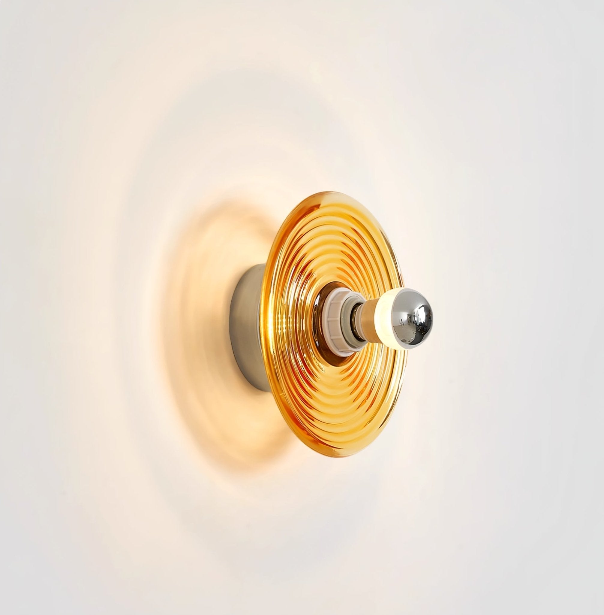 Solaris Nodo Verre Métal Applique Murale Lampe