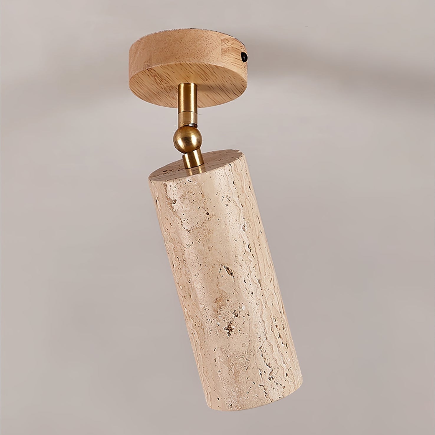 Mycaran Travertine Pendant Light - Letslighting