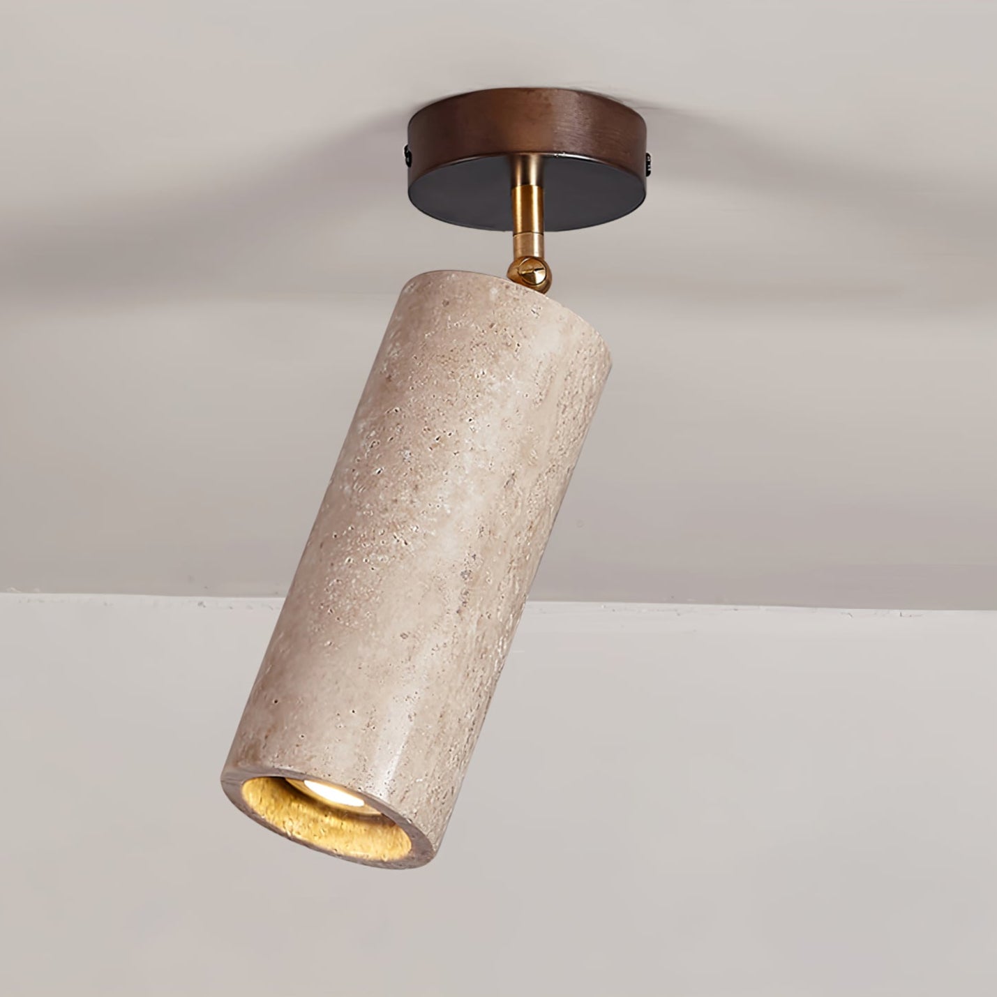 Mycaran Travertine Pendant Light - Letslighting