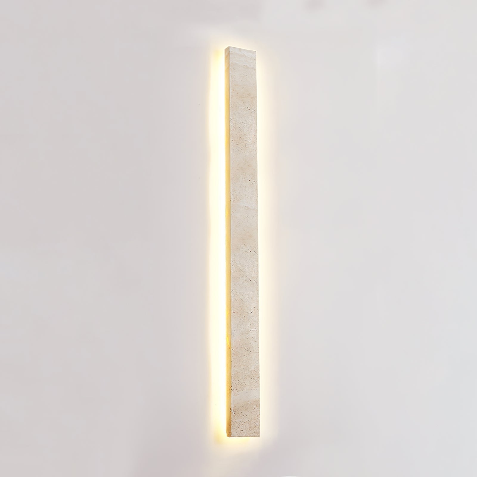 Olnorir Slim Rectangle Travertine Wall Light - Letslighting
