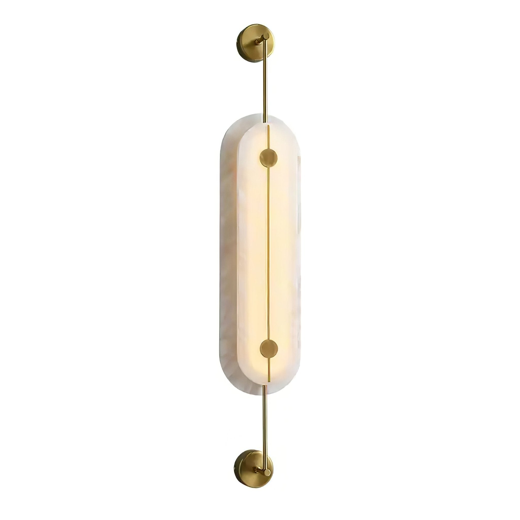 Cudorel Oval Alabaster Wall Light - Letslighting