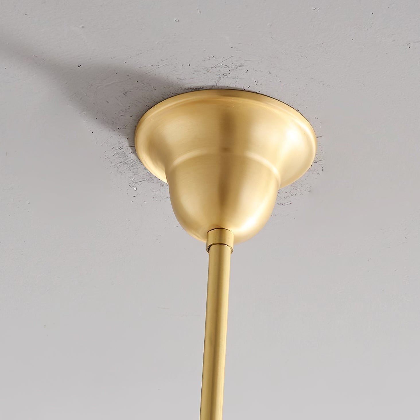 Havana Chandelier Brass and Glass - Letslighting