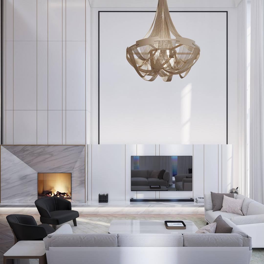 Solara Chandelier Tassel Aluminum Chain - Letslighting