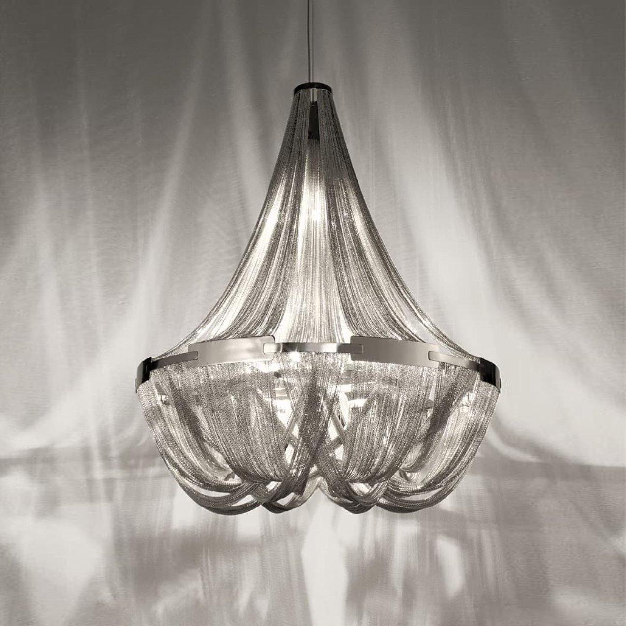 Solara Chandelier Tassel Aluminum Chain - Letslighting