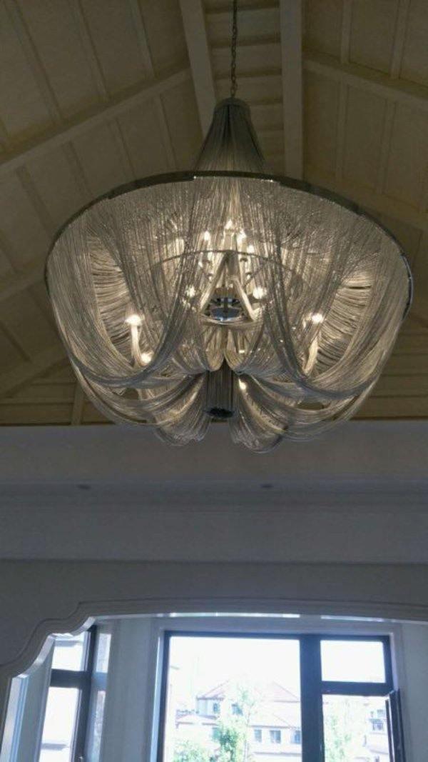 Solara Chandelier Tassel Aluminum Chain - Letslighting