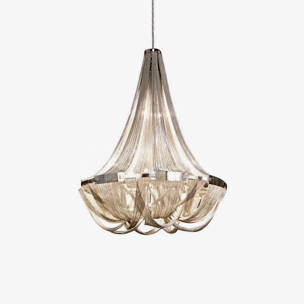 Solara Chandelier Tassel Aluminum Chain - Letslighting