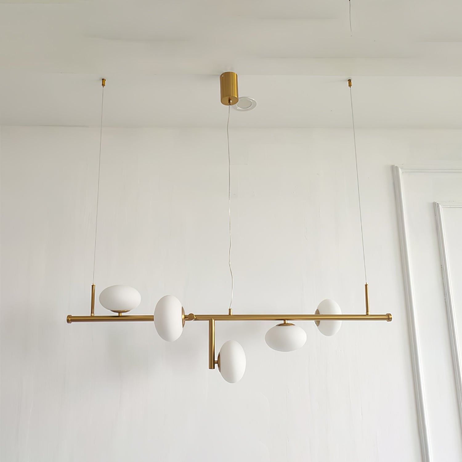 Balance Modern Glass Chandelier - Blowlighting