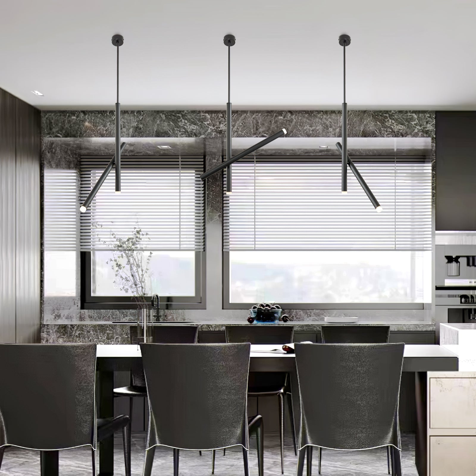 Spinner Linear Pendant Lamp - Blowlighting
