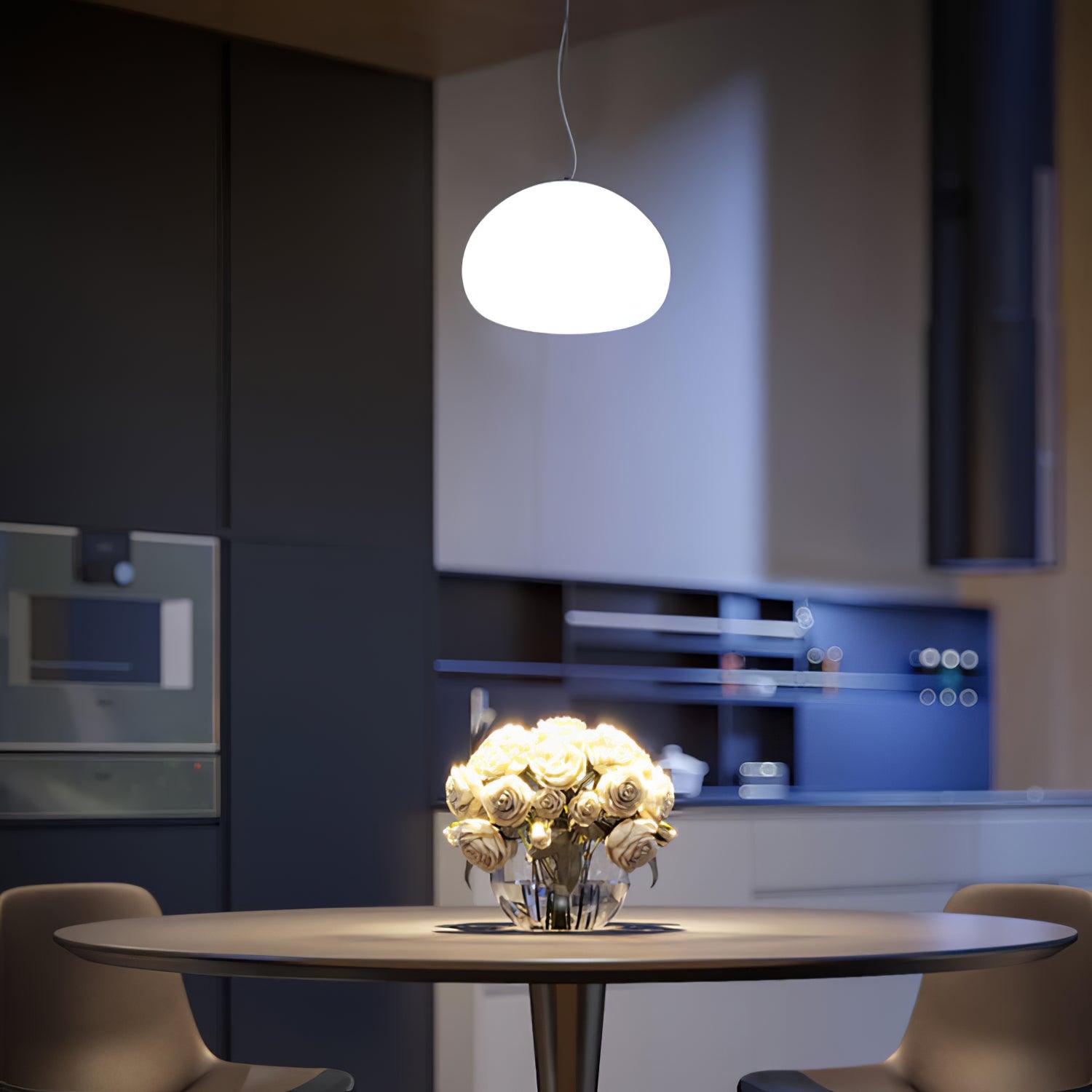 Steamed Bun Pendant Light - Blowlighting