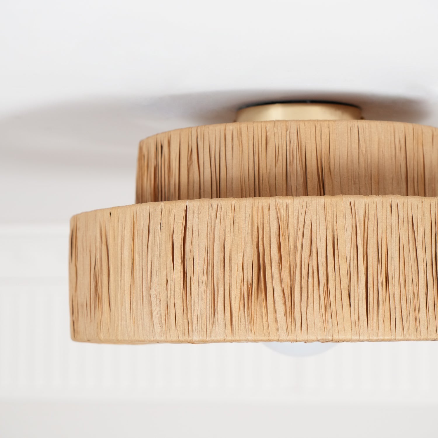 Straw Art Ceiling Lamp - Blowlighting