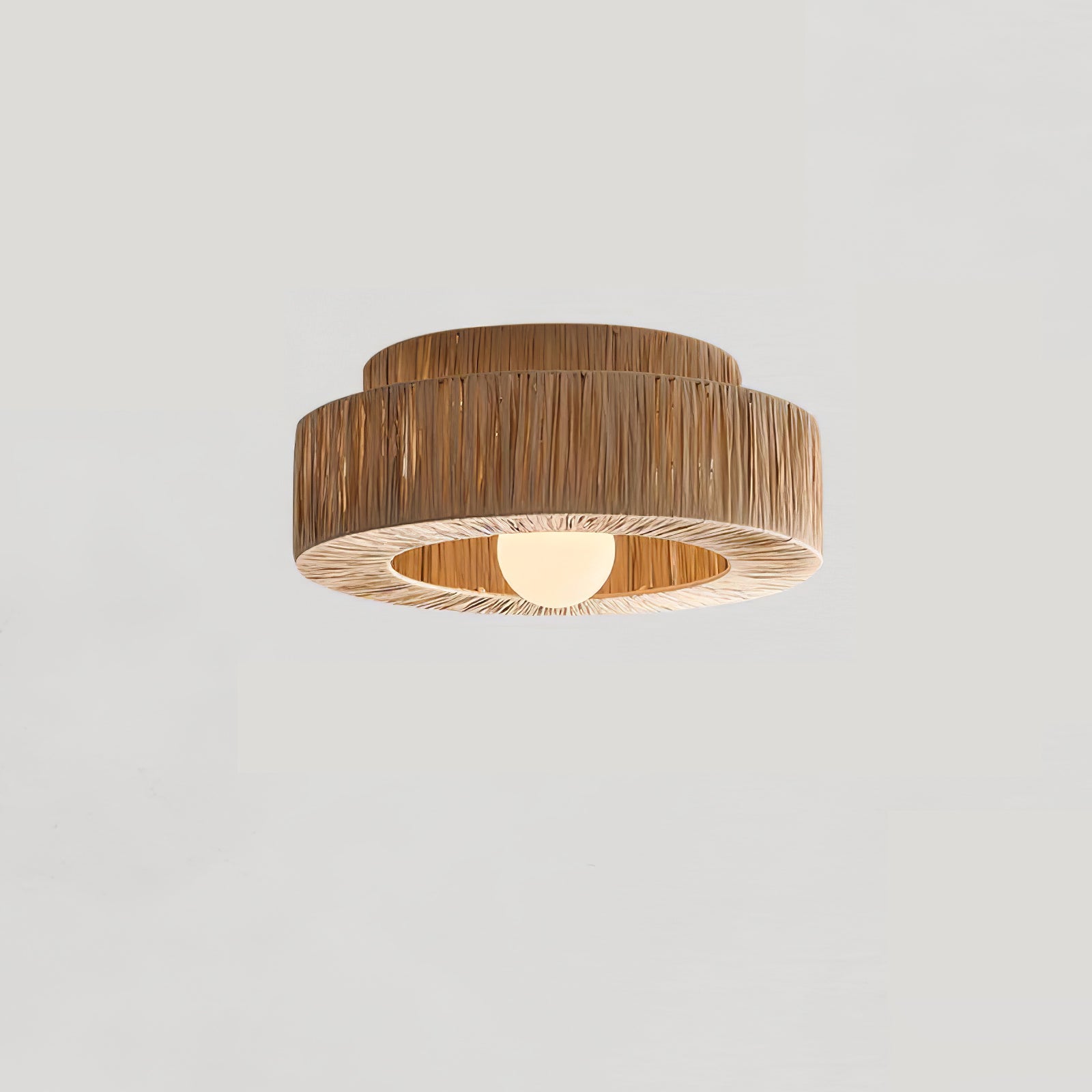 Straw Art Ceiling Lamp - Blowlighting