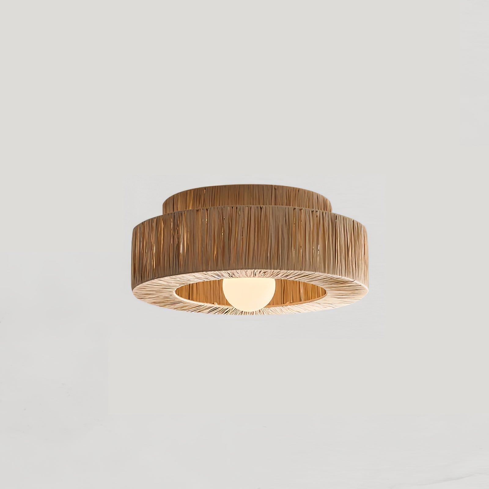 Straw Art Ceiling Lamp - Blowlighting