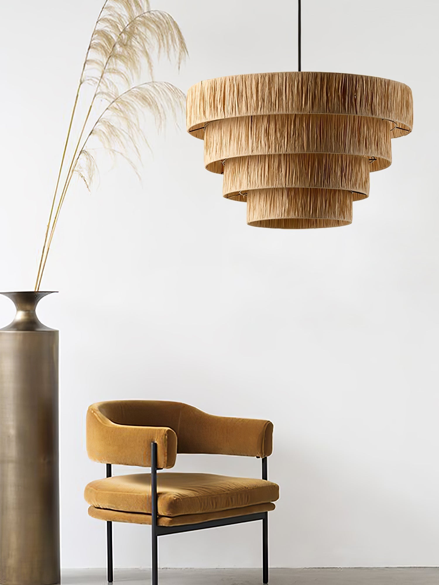 Straw Art Pendant Light - Blowlighting