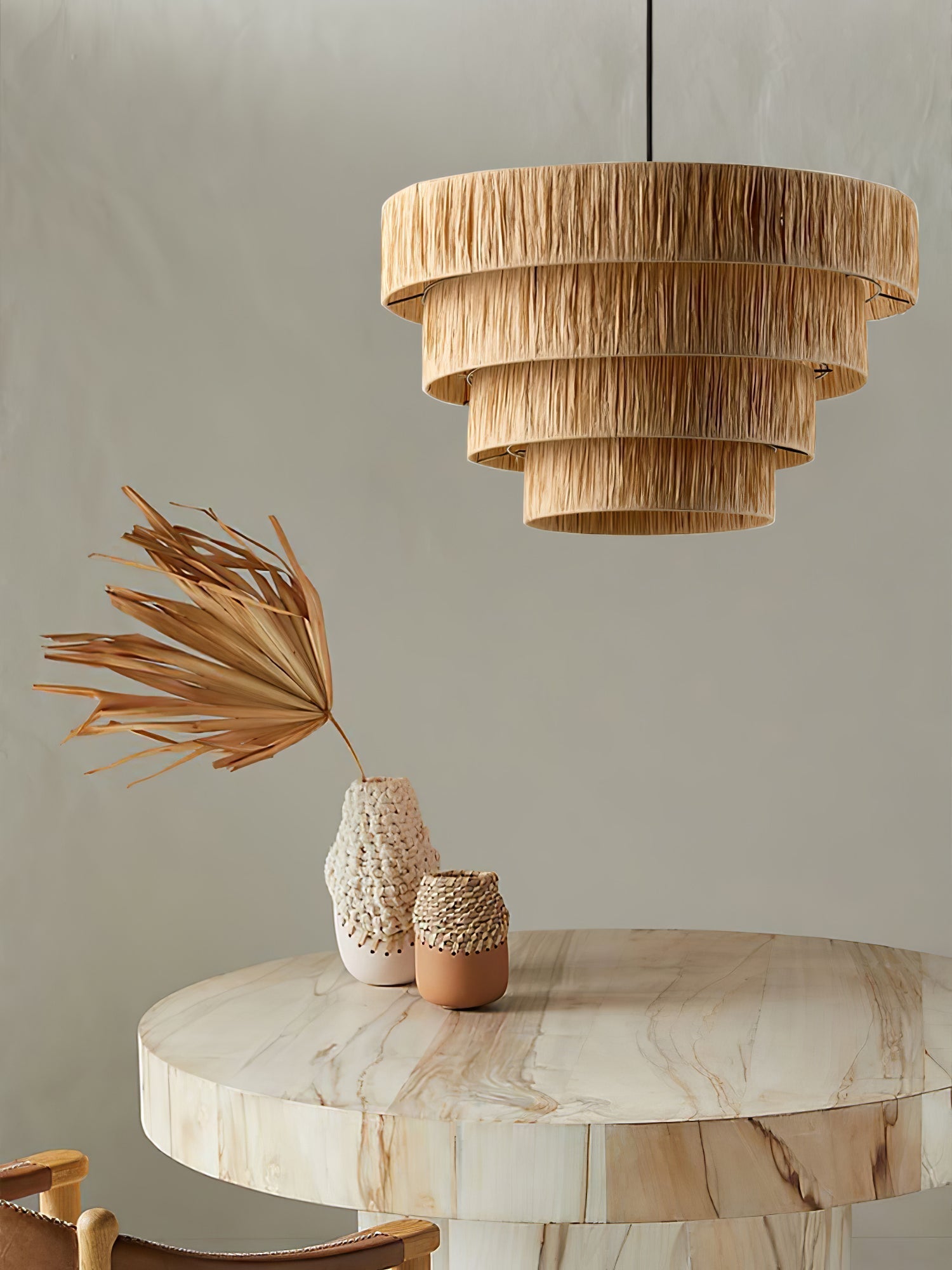 Straw Art Pendant Light - Blowlighting