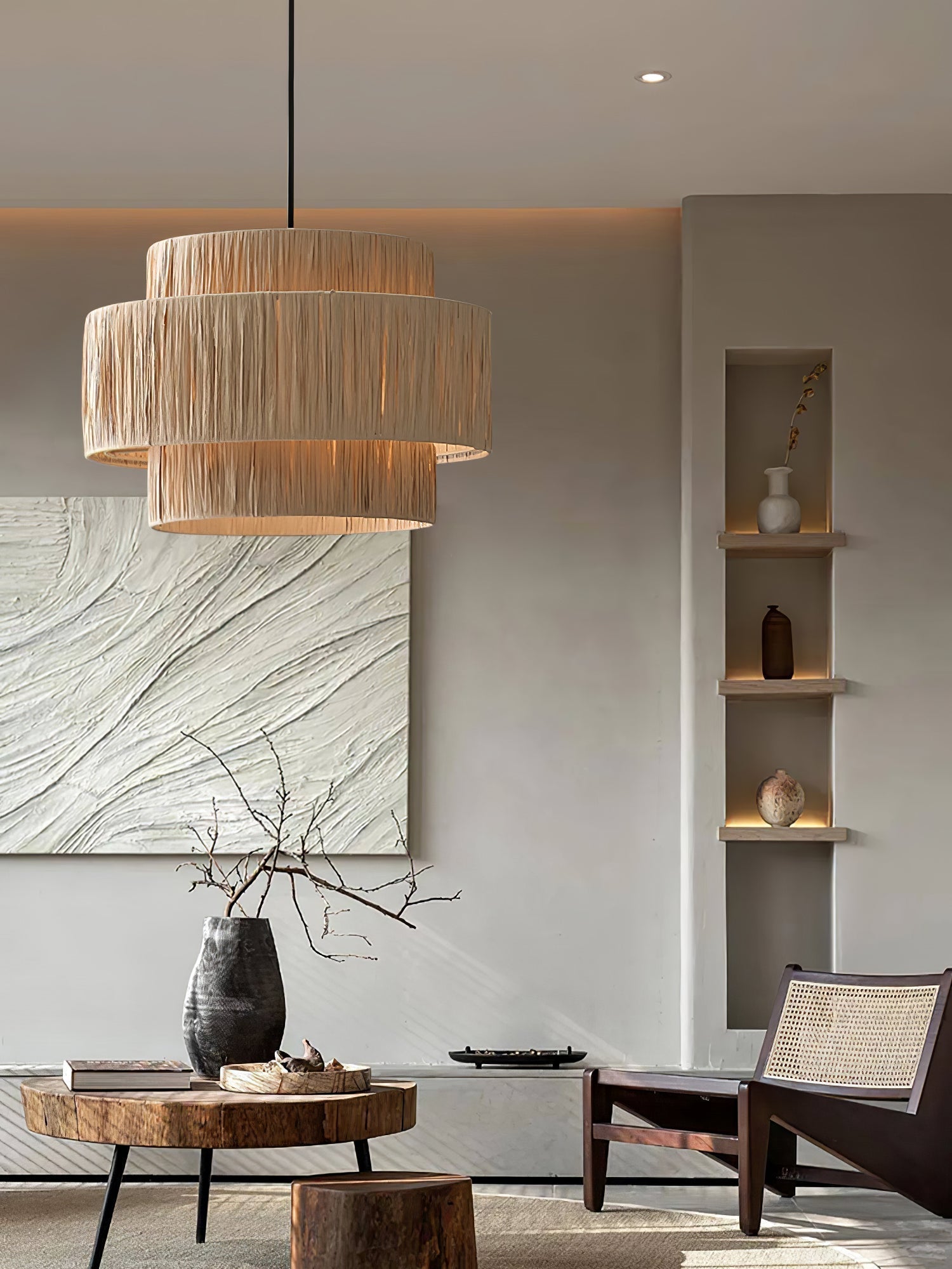 Straw Art Pendant Light - Blowlighting