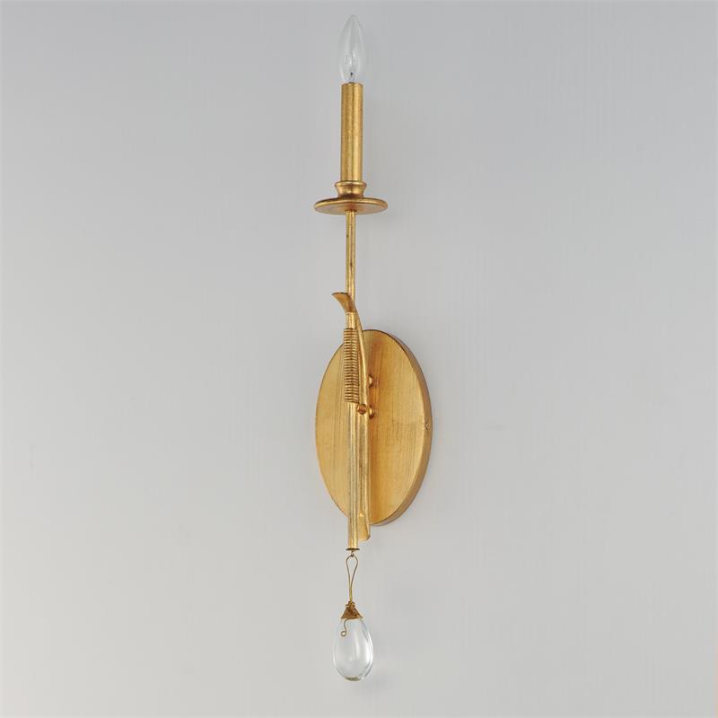 Cotalan Modern Minimalist Candle Crystal Wall Lamp - Lamp Copper