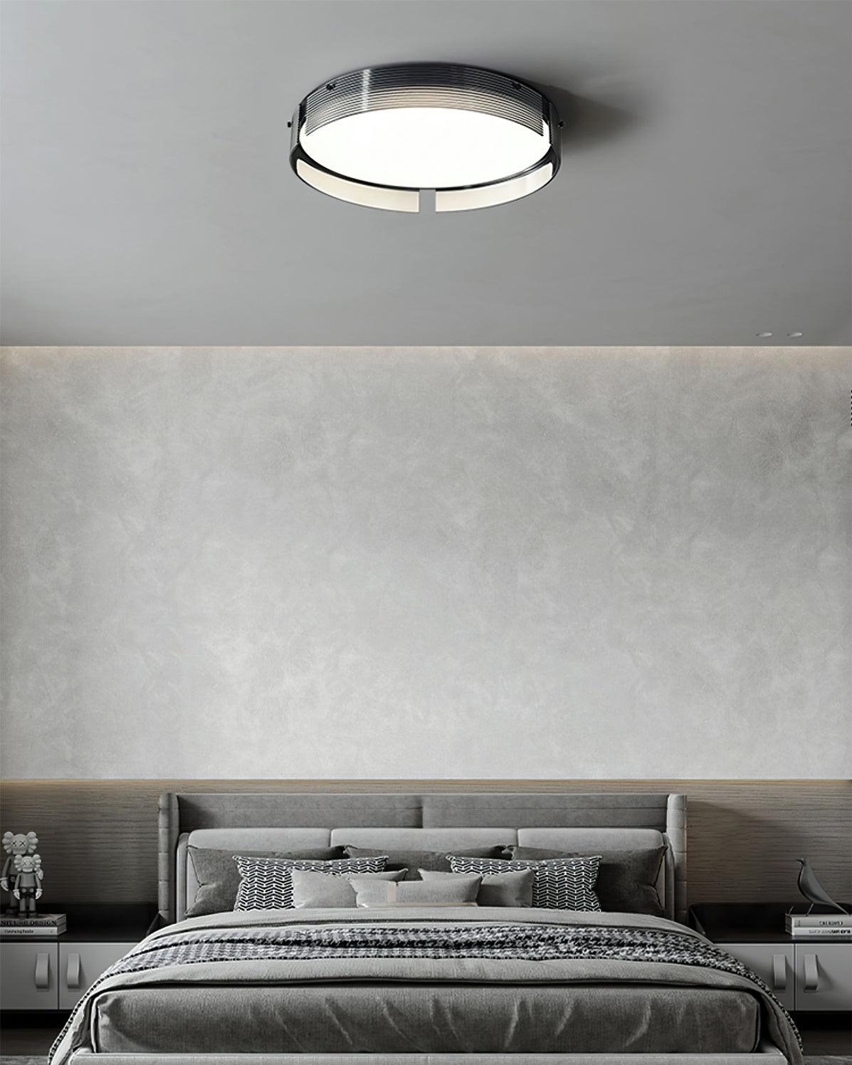 Stripe Ceiling Lamp Modern Brass Sleek Lines - Letslighting