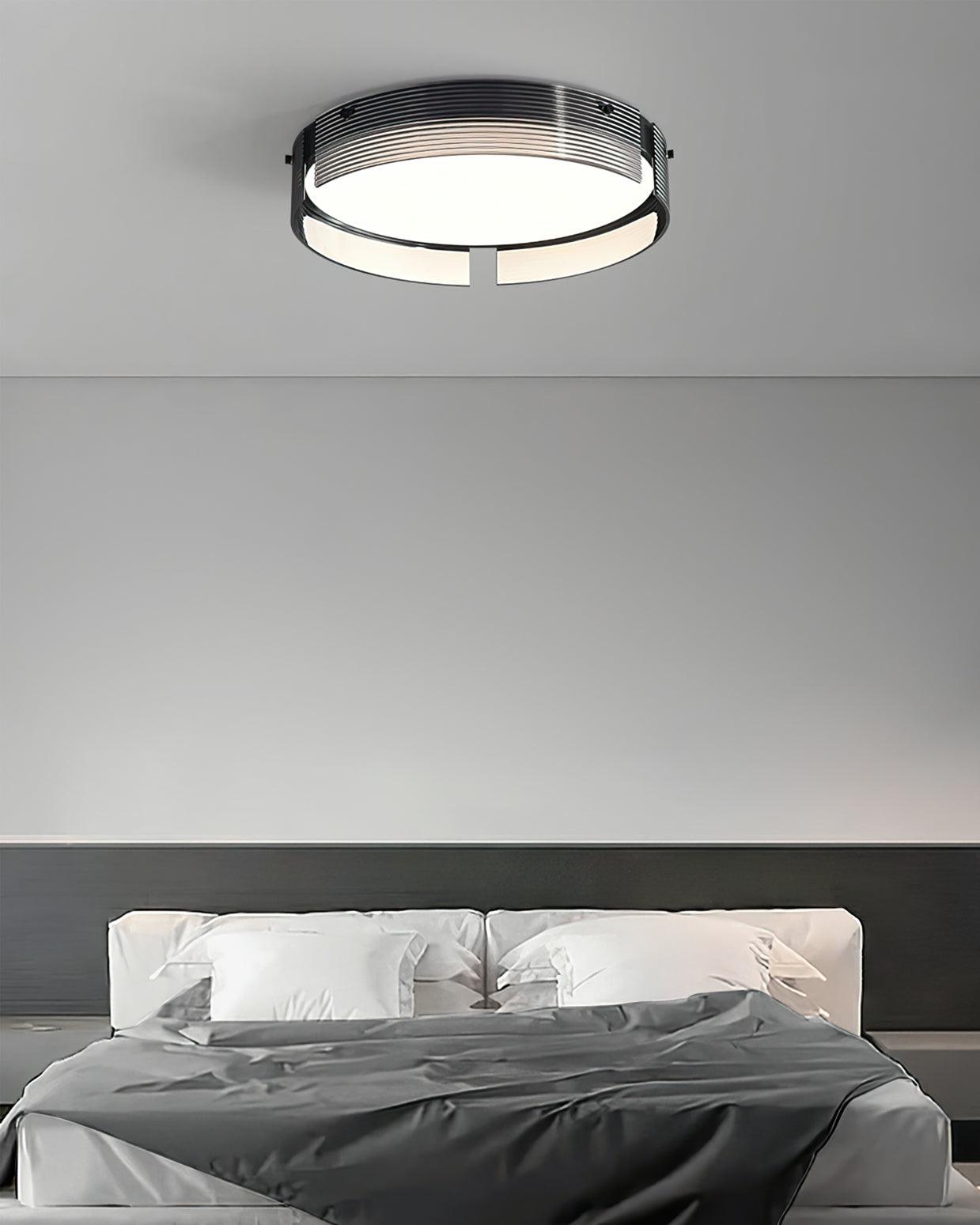 Stripe Ceiling Lamp Modern Brass Sleek Lines - Letslighting
