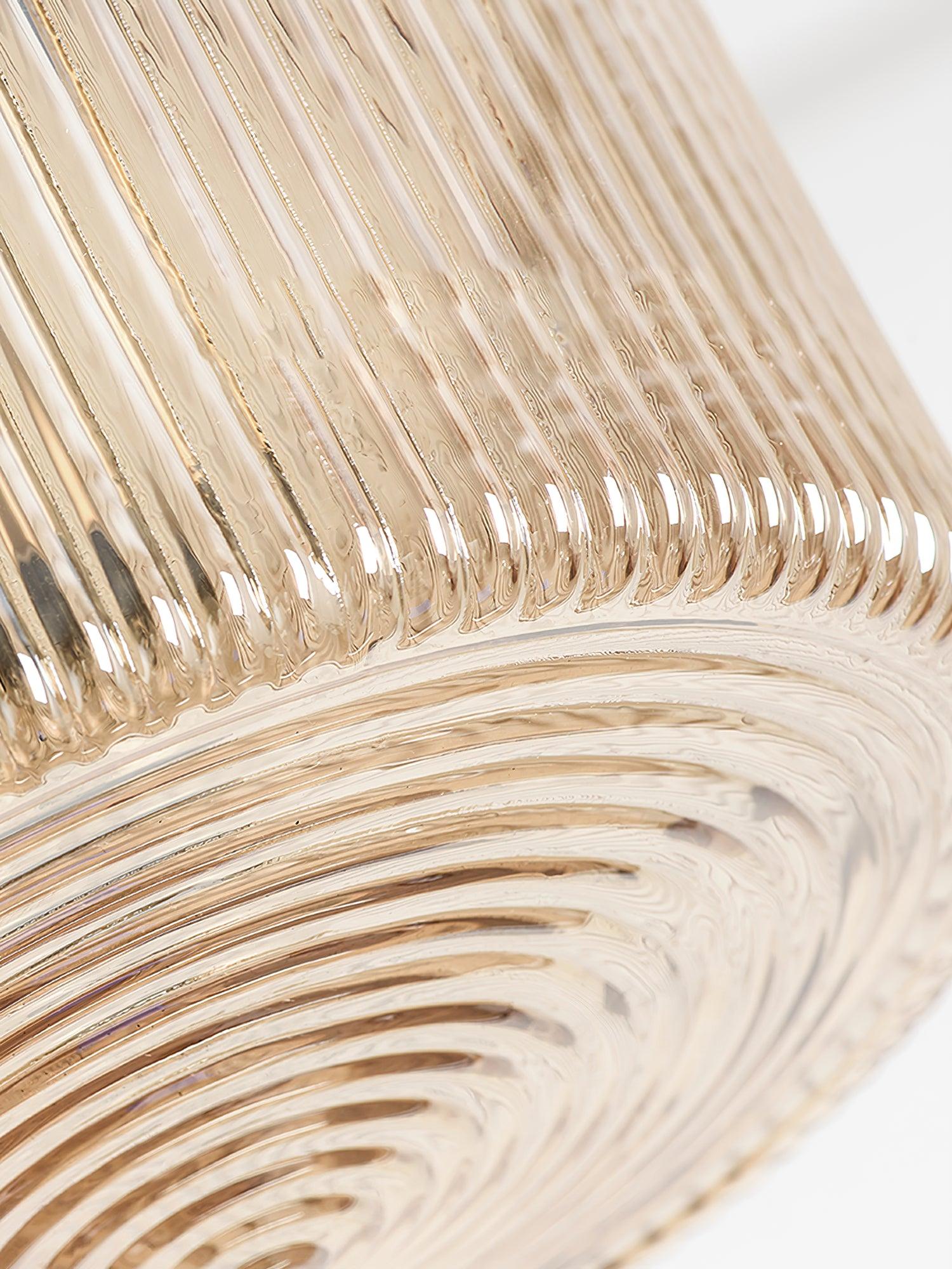Striped Spinning Top Pendant Light - Blowlighting
