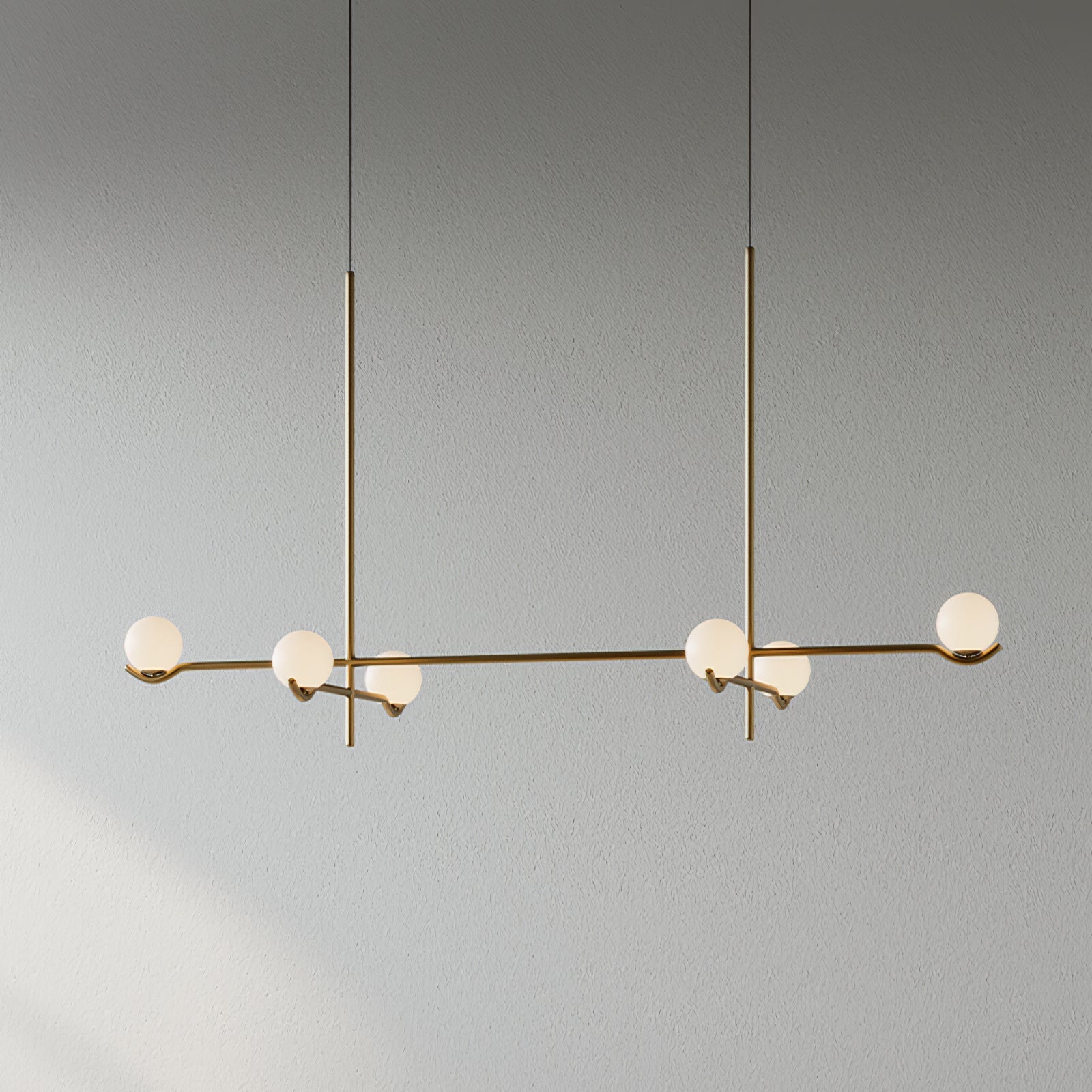 Fayno White Globe Chandelier - Letslighting