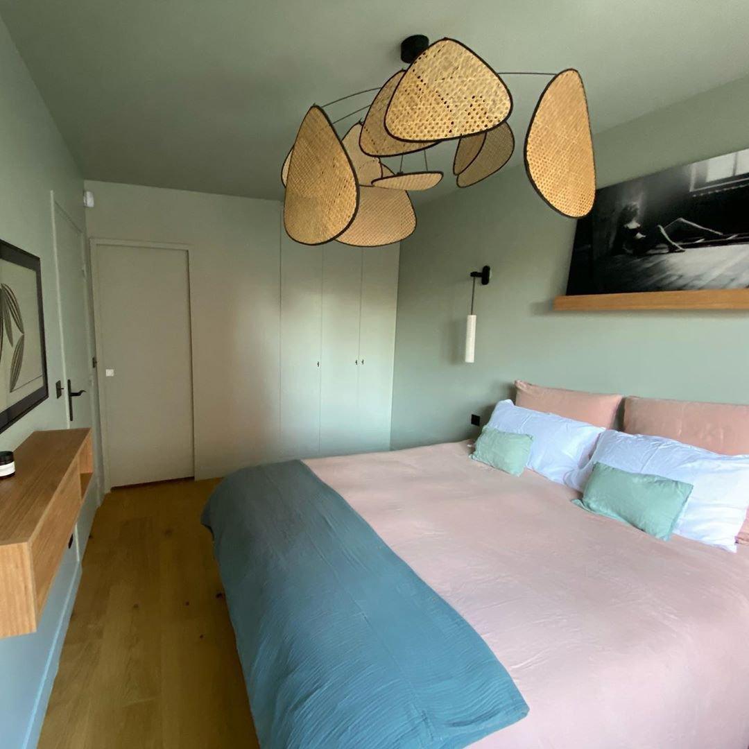 Screen Cannage Pendant Swag Light - Blowlighting