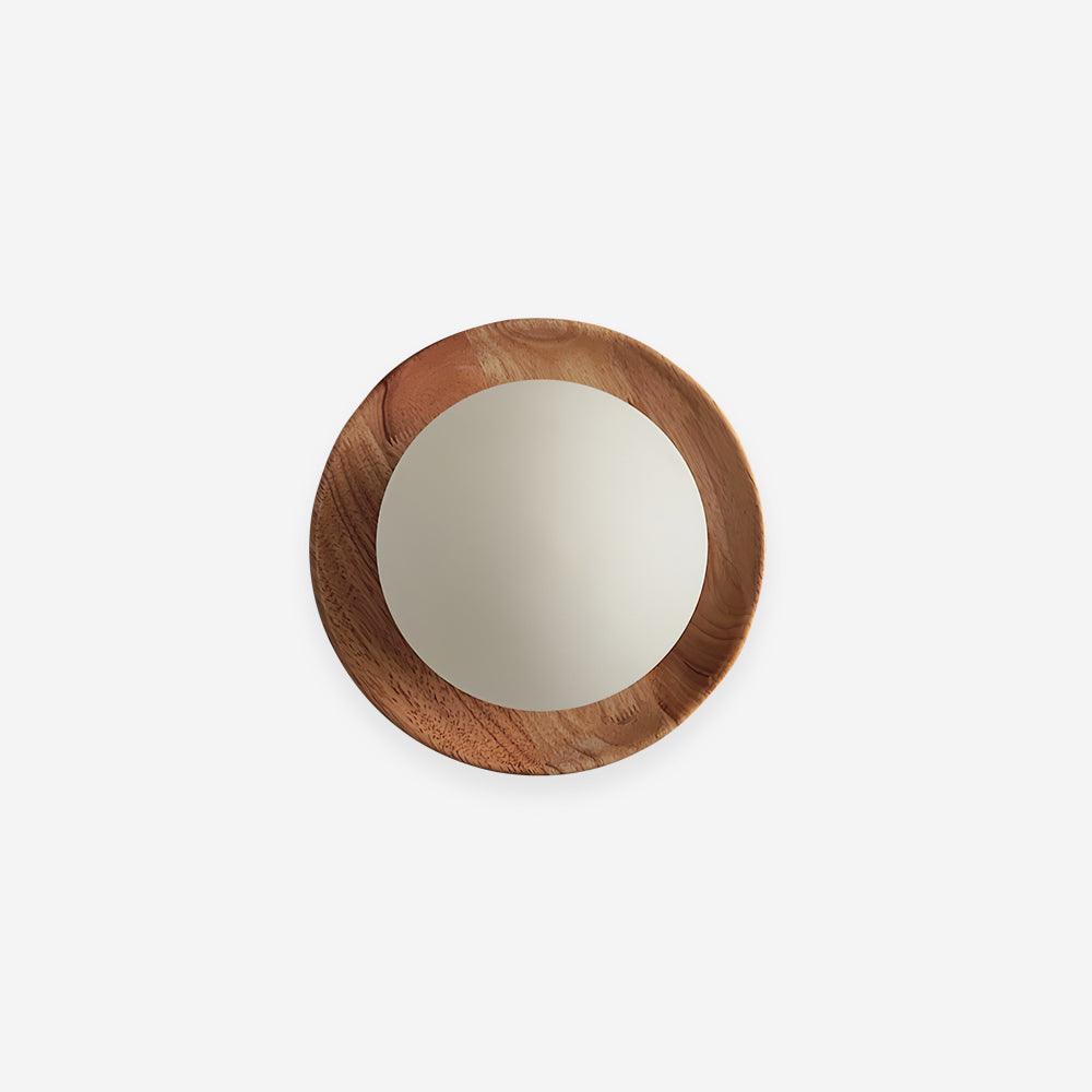 Wall Lamp Body with Wood Rim Minimalist Style - Letslighting