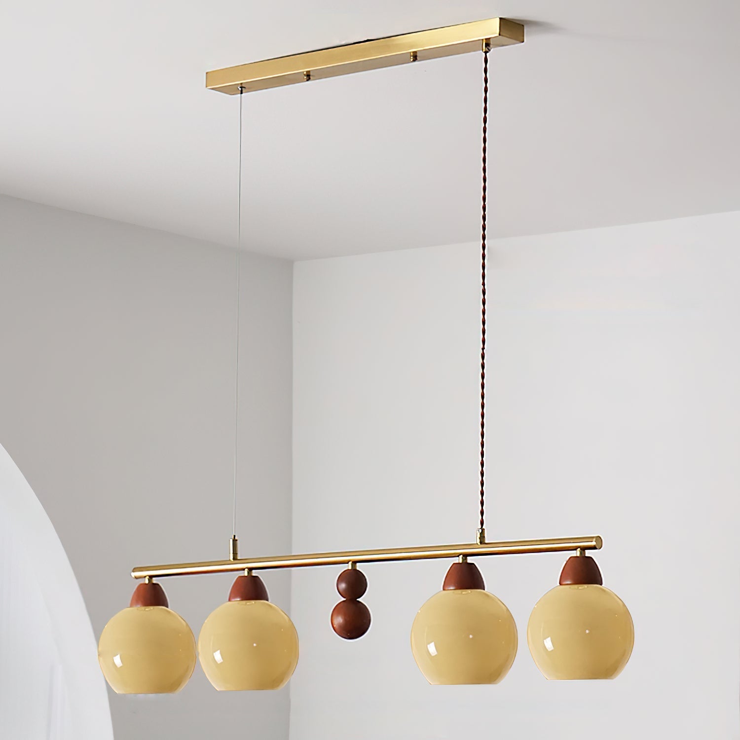 Amara Hand-blown Glass Chandelier - Letslighting