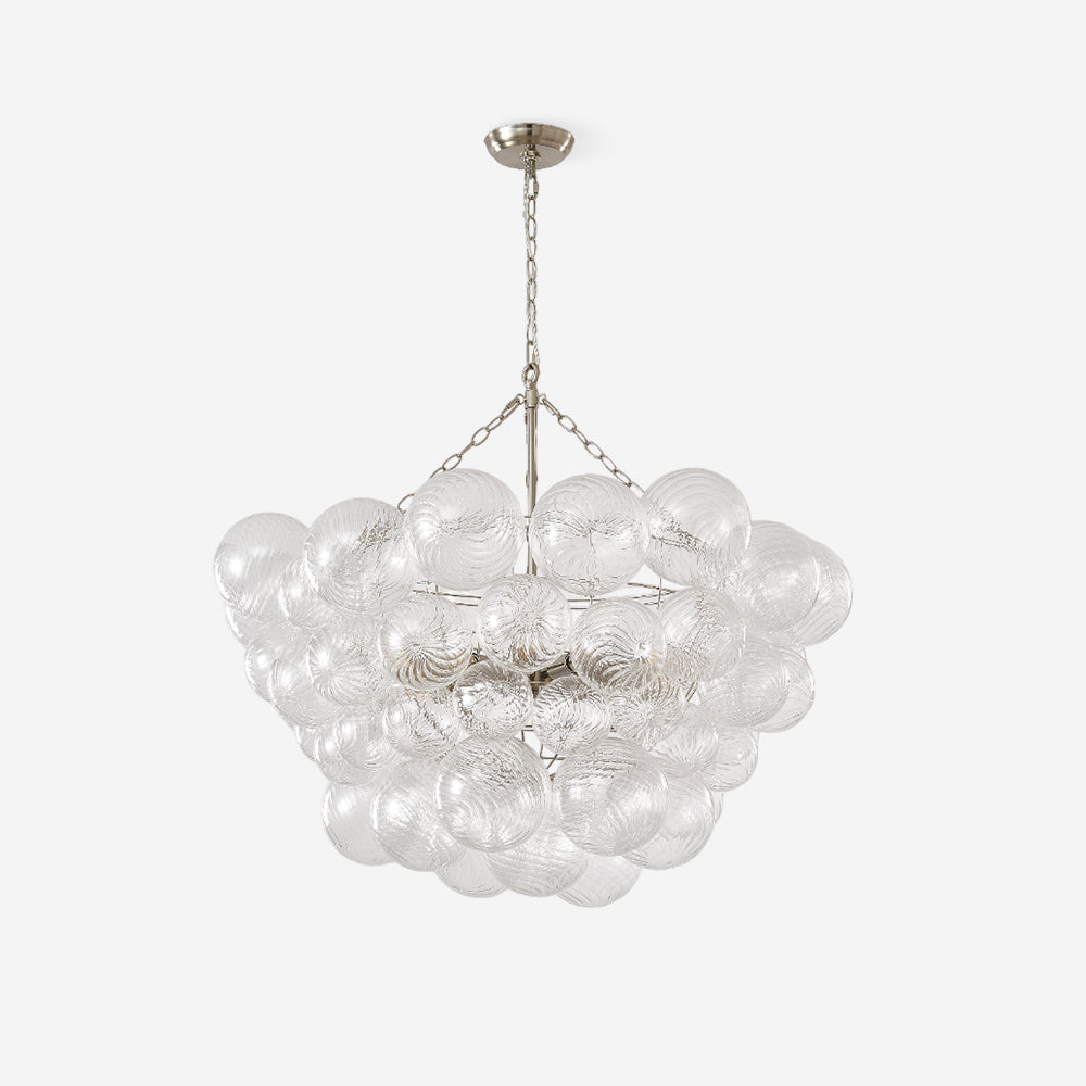 Talia Chandelier Glass Sphere Cascade - Letslighting