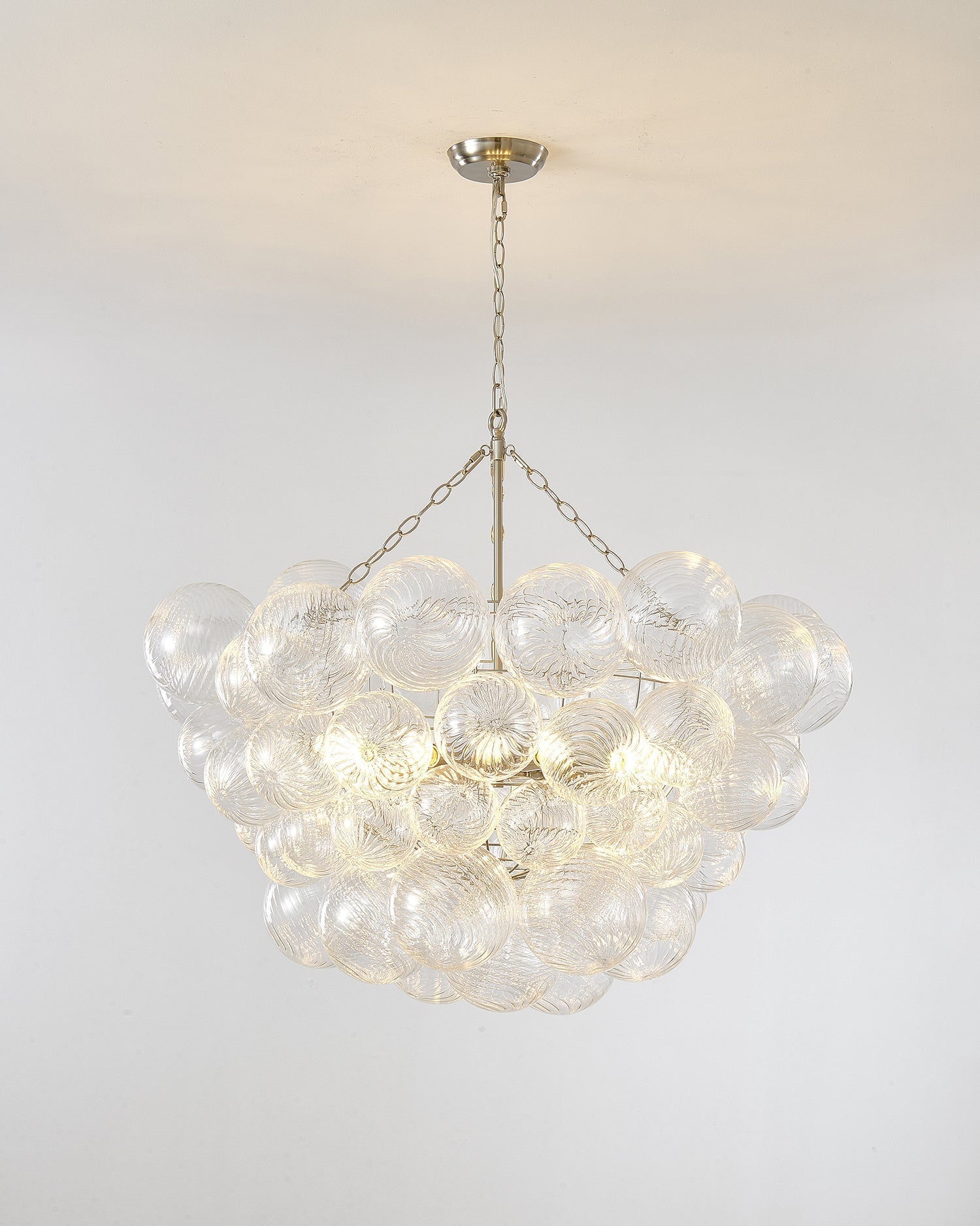 Talia Chandelier Glass Sphere Cascade - Letslighting