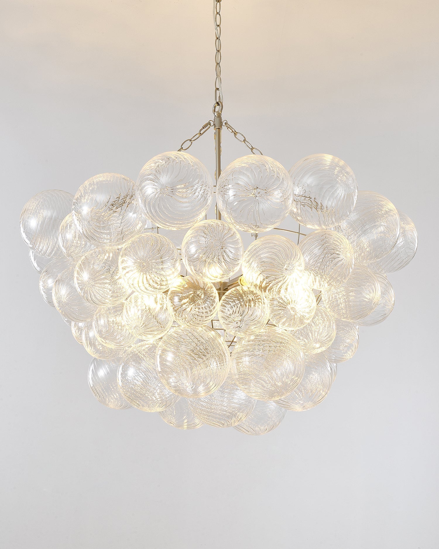 Talia Chandelier Glass Sphere Cascade - Letslighting