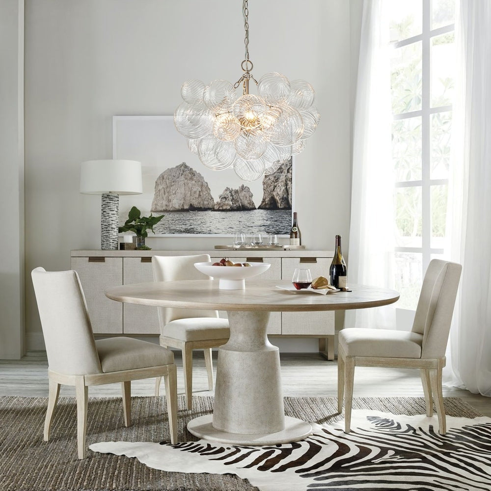 Talia Chandelier Glass Sphere Cascade - Letslighting