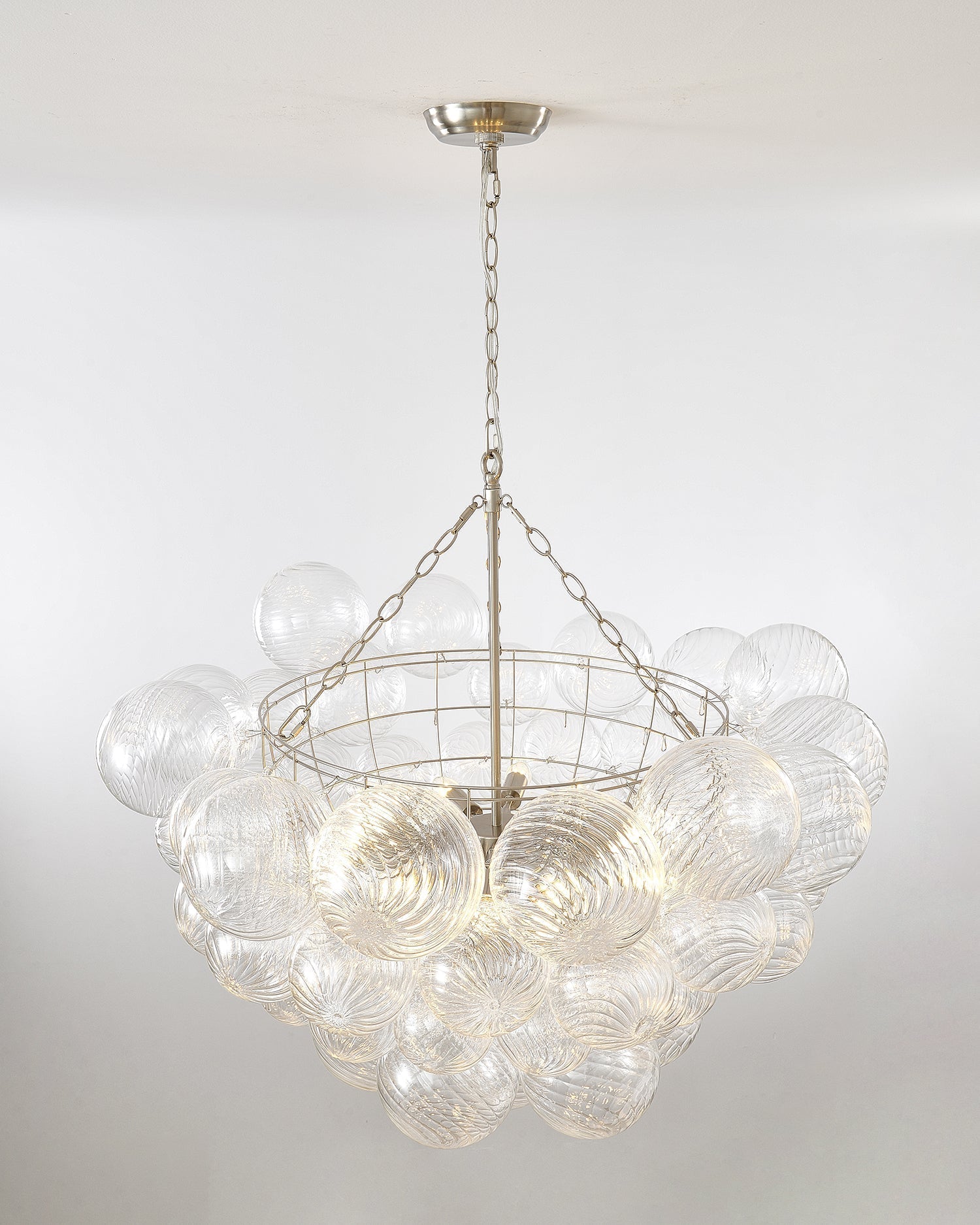 Talia Chandelier Glass Sphere Cascade - Letslighting