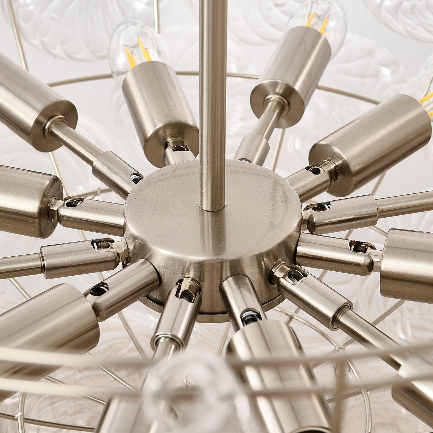 Talia Chandelier Glass Sphere Cascade - Letslighting