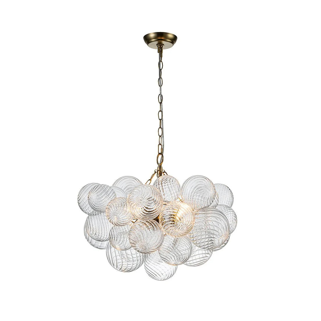 Talia Chandelier Glass Sphere Cascade - Letslighting