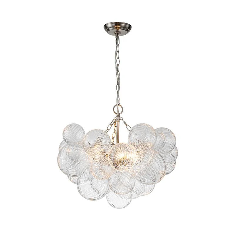 Talia Chandelier Glass Sphere Cascade - Letslighting