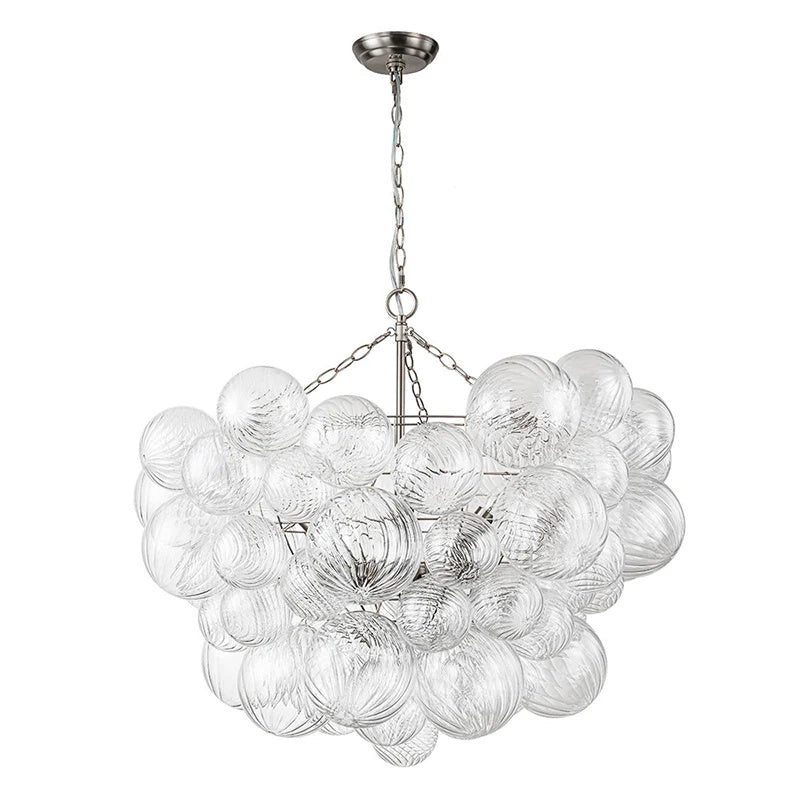 Talia Chandelier Glass Sphere Cascade - Letslighting