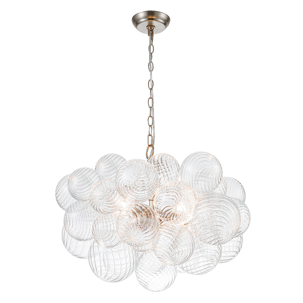 Talia Chandelier Glass Sphere Cascade - Letslighting