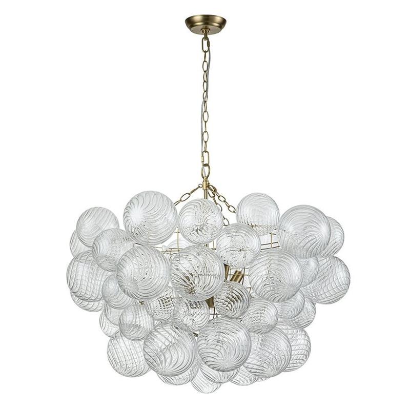 Talia Chandelier Glass Sphere Cascade - Letslighting