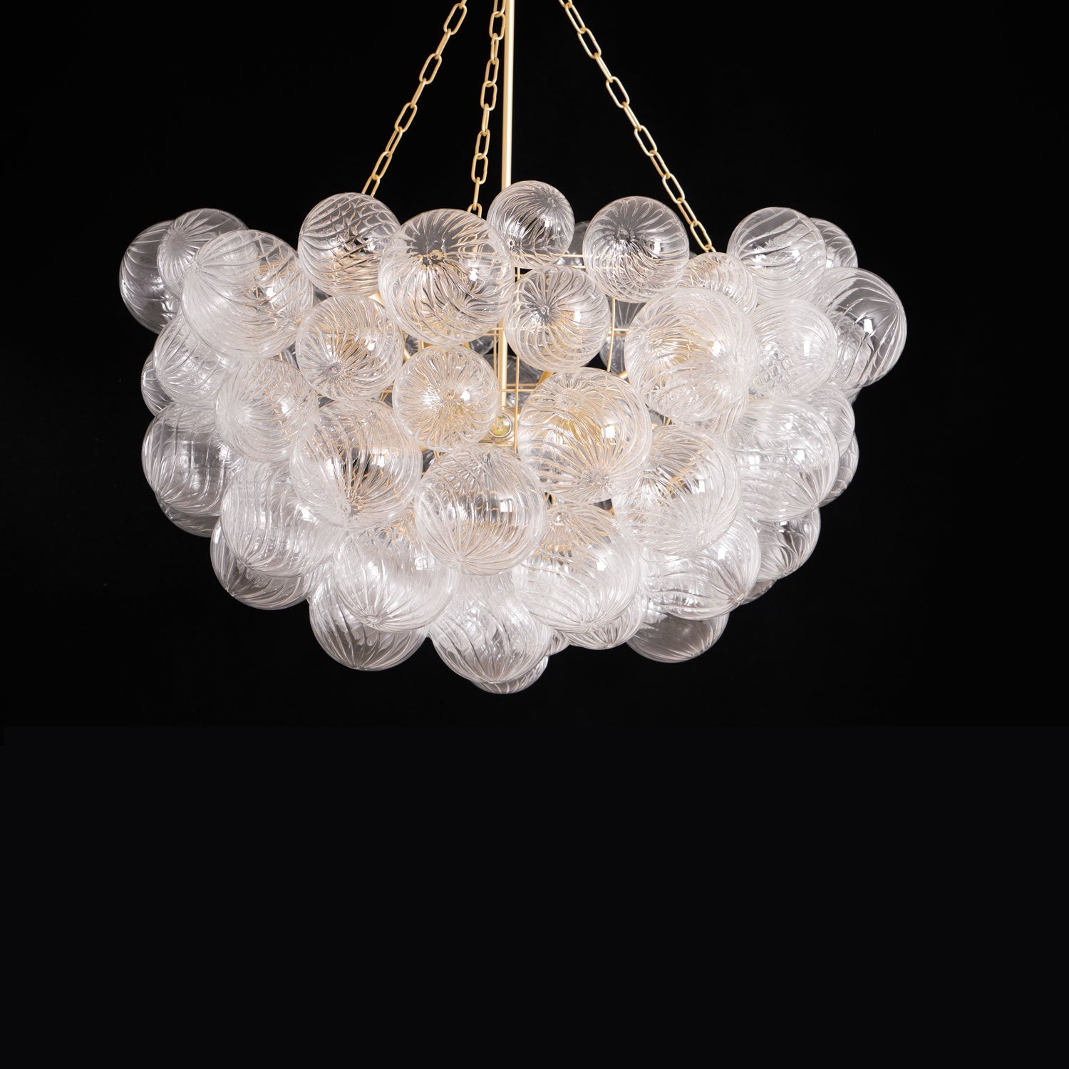 Talia Chandelier Glass Sphere Cascade - Letslighting
