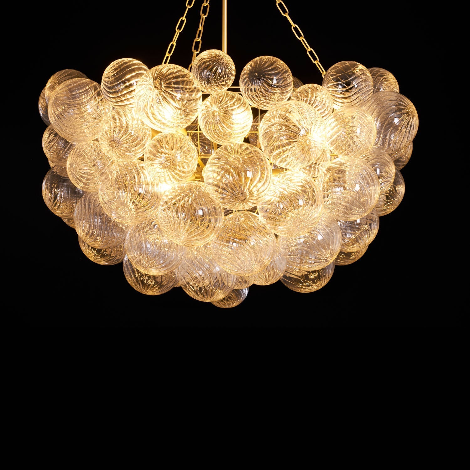 Talia Chandelier Glass Sphere Cascade - Letslighting